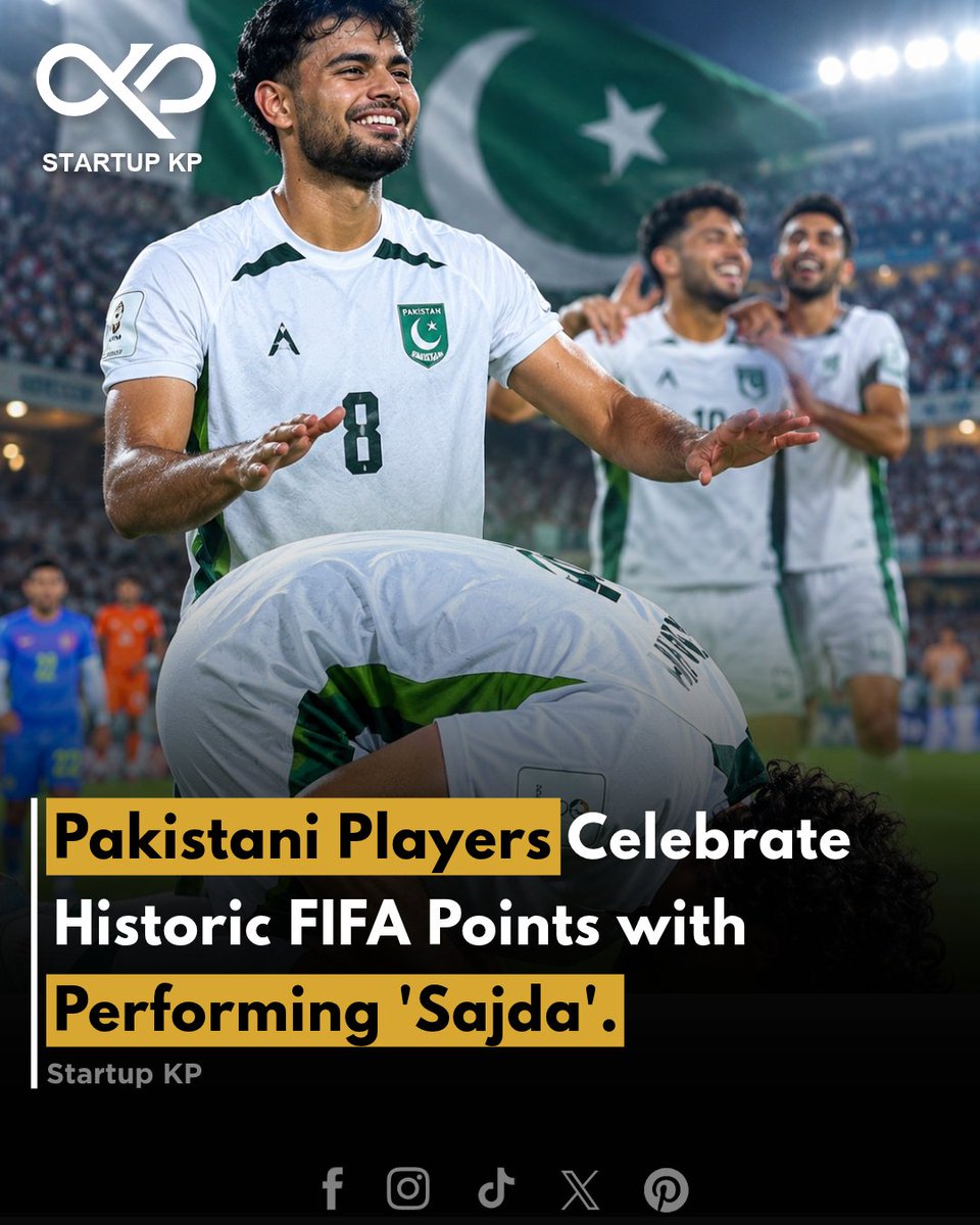 theStartupkp's tweet photo. Pakistan secured a historic point at the FIFA ASEAN Cup after fighting back from two goals down to draw 2-2 against the Philippines on September 29.

#Startups #thestartupkp #Startupskp #PakistanFootball #FIFA #FIFAASEANCup #pakistancricket #football #SportsNews #GreenShirts https://t.co/gfnU5Kmh9a