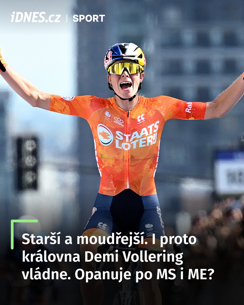 idnessport's tweet photo. Jen se do Demi Vollering zkuste vcítit. Přesvědčíte celý reprezentační tým, že zvládnete vyhrát mistrovství světa. Všichni ostatní se vzdají svých ambic a kompletně se pro vás obětují. 

Pak nastoupíte, ale ty největší rivalky vás dostihnou.

👉 https://t.co/XK39356LWg https://t.co/jkyZ98kL1n