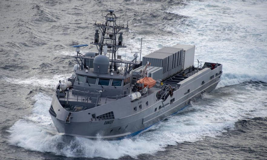 DefenseMirror's tweet photo. U.S. Navy to Procure 30 Medium Unmanned Surface Vessels after Testing::
https://t.co/7LbB0diA2O
#USNavy #MUSV #UnmannedVessels #MaritimeDrones #NavalTechnology #AutonomousSystems #Defense #MilitaryTechnology #NavalWarfare #Robotics #MaritimeSecurity https://t.co/F0Fhimg9kZ