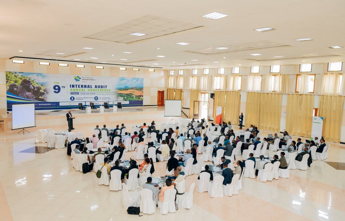 iiarwanda's tweet photo. The 9th Internal Audit Annual Conference is officially underway!

We are delighted to welcome internal audit professionals, leaders, and stakeholders to Musanze, for three days of learning, networking, knowledge sharing, and professional engagement.
#9IAAC @AFIIA_AFRICA https://t.co/u67HNizgpq