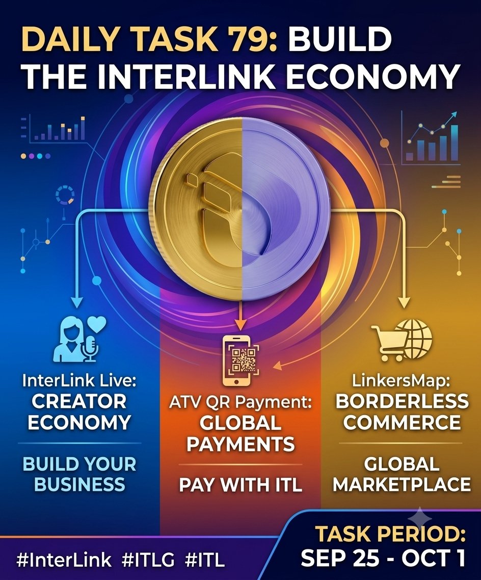 NtpVinaykumar's tweet photo. Bridging worlds, empowering everyone with endless possibilities.
Step into the next era of digital connectivity with InterLink. 🚀
Create. Earn. Pay. Spend. One powerful platform.
#Interlink #ITLG #ITL @reina_itl @kv_interlink @paseli51572 https://t.co/6I4cIdHFuX