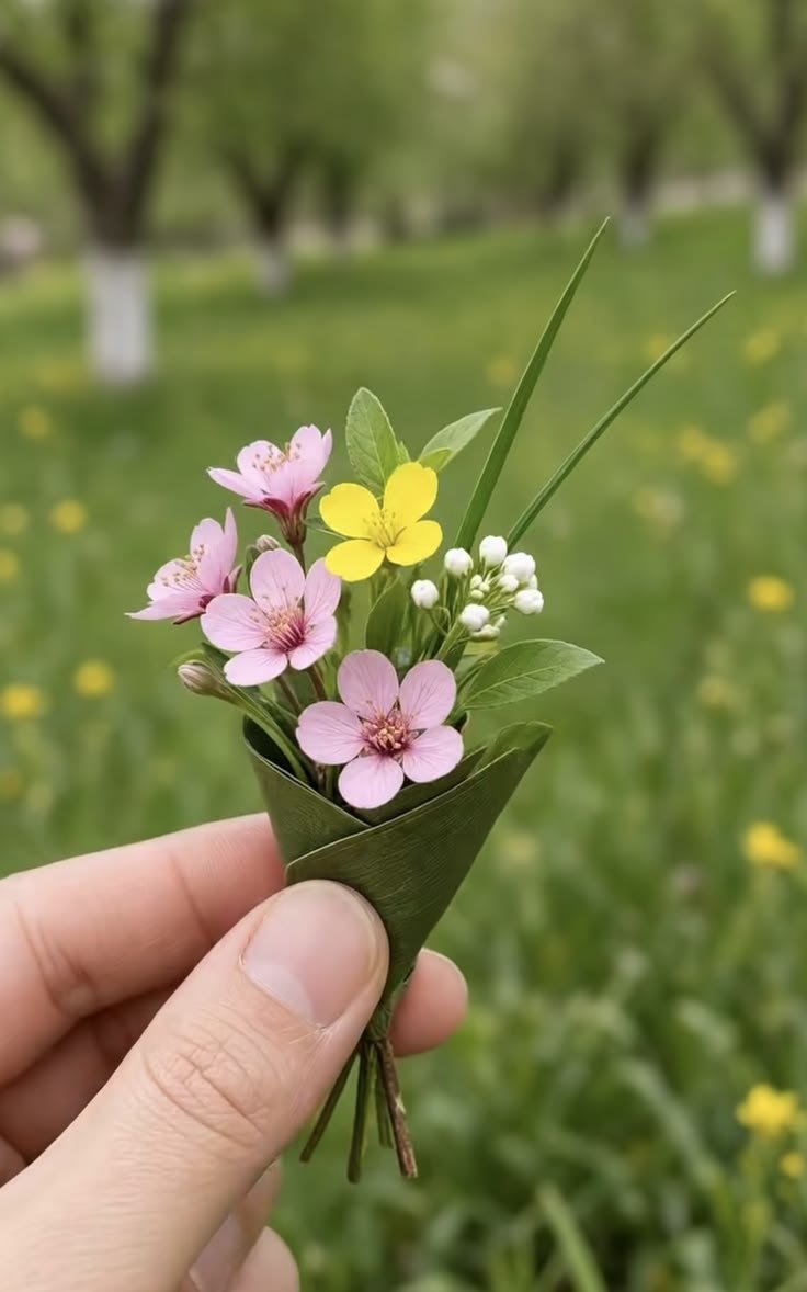 silenttearthh's tweet photo. A Tiny Bouquet https://t.co/DK5JtAPbtz