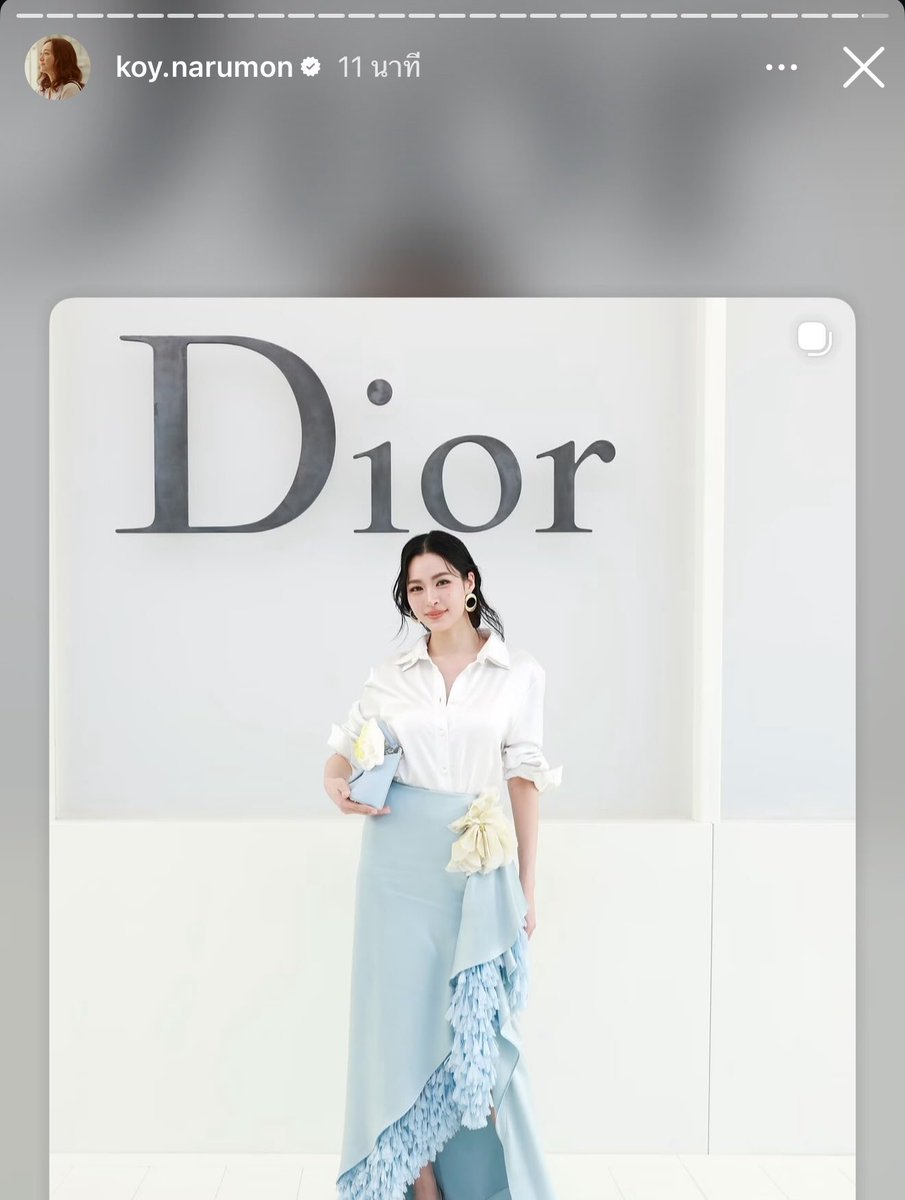 KMayaKwangbae's tweet photo. ลูกสาวก็เป็น BA DIOR ลูกสะใภ้ก็เป็นBA DIOR 

LINGORM BA DIOR AT PFW #DiorSummer27xLingOrm https://t.co/oF3VkyTCUq