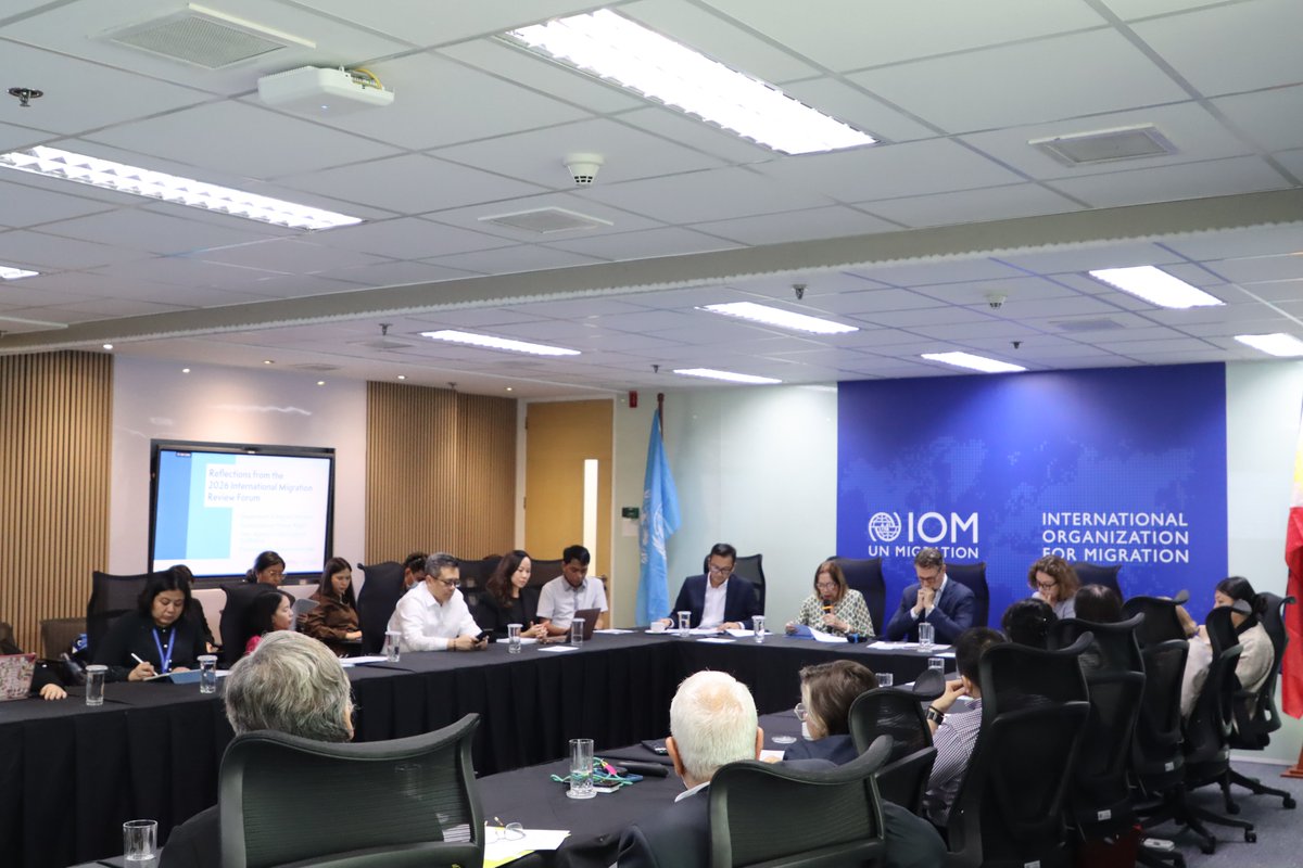 UNPhilippines's tweet photo. From commitments to impact
The🇵🇭continues to champion the Global Compact for Safe, Orderly & Regular Migration #GCM, contributing to reg'l & global efforts to make migration safer & more inclusive.
Together, we're strengthening migration governance and cooperation toward 2030. https://t.co/a2RXusYSko
