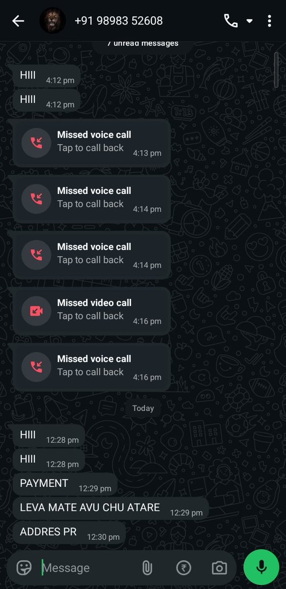 roncool123d's tweet photo. @HeroFinCorpLtd @RBI your agents are visiting my home daily and harassing me. This repeated home visit is causing serious distress to me Please stop this harassment immediately and I request urgent intervention and a written resolution.
8200053199 firojbhai https://t.co/DLqA5dIJDY