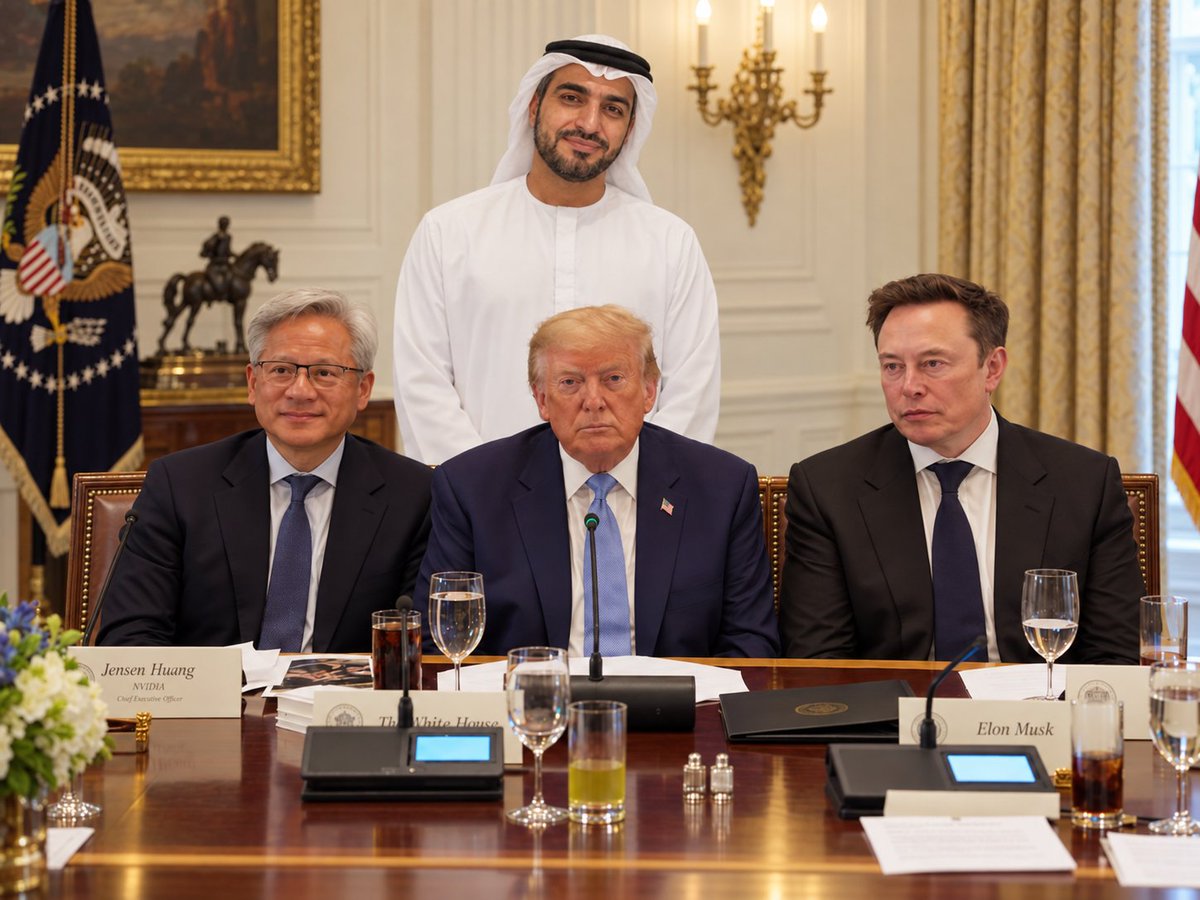 Rashid971x's tweet photo. سيادة الرئيس، هكذا يُبنى المستقبل.

روّاد الذكاء الاصطناعي على طاولة واحدة.
إطلاق (America.(gov.
والابتكار الأمريكي في مقدمة الأولويات.

هكذا تكون إعادة العظمة لأمريكا.

من قلب دبي، نرفع لك القبعة يا دونالد ترامب. https://t.co/dh9PI7JWh6