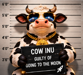 CowWentMooN's tweet photo. Oh damn the cow cops is coming we gotta go soon https://t.co/h1WKnw08xz