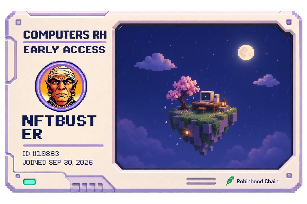 Maye59246881's tweet photo. I've just joined Early Access for @ComputersRh.
I'll be playing 24 hours before the public launch.

My ref link= https://t.co/APuoxTIyag
https://t.co/l57xvkv8g0 https://t.co/6TYj4UmrXB