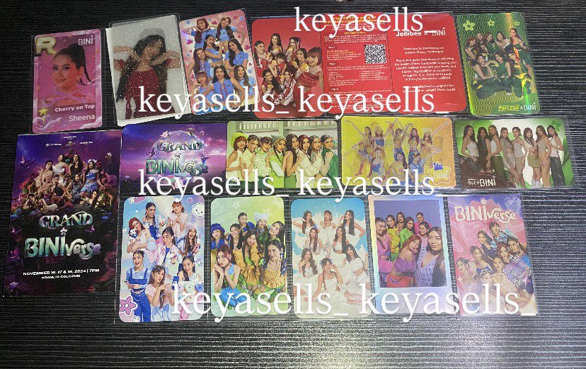 keyasells_'s tweet photo. WTS | BINI PHOTOCARDS RARE OT8 

dm me for pricelist, some needs offer

wts lfb ph wtt lf gwen colet aiah maloi jhoanna sheena mikha stacey bini blooms pc jollibini sale selling gbv biniverse surf payless cdo fudgee barr iam angel puregold ssph https://t.co/ZW4HHvwBsU