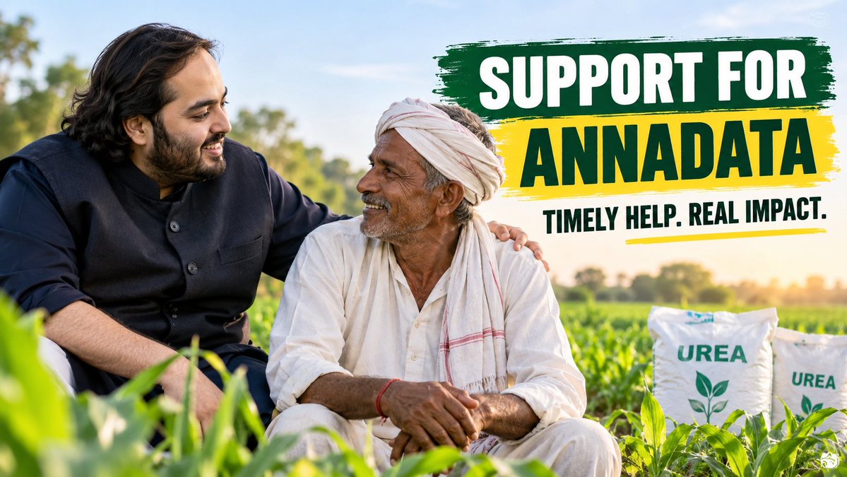 riyasen99578's tweet photo. Ek kisan, ek mushkil, aur Anant ka turant sahaara. Annadata ke liye ye compassion hi to hai asli wealth 🌾 #AnantWithAnnadata https://t.co/sWt83xY4t5