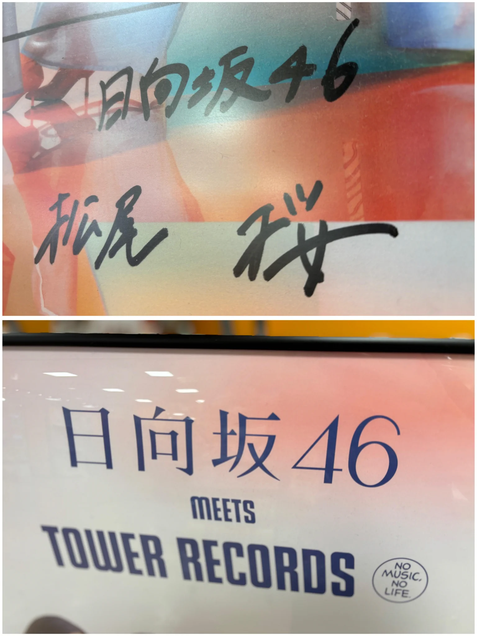 タカ⊿ в X: „タワーレコード横浜ビブレ店 松尾桜さんサイン入り