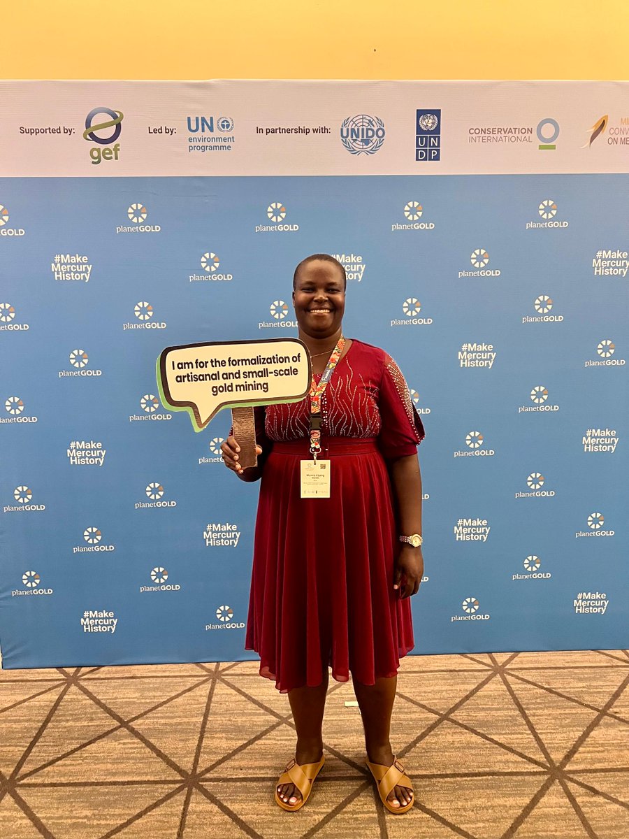 planetGOLD_UG's tweet photo. 2/2 Monica's voice was part of a powerful conversation on women’s advances in ASGM, including the barriers women face and the opportunities to strengthen their participation and economic empowerment. https://t.co/X820fghuAQ