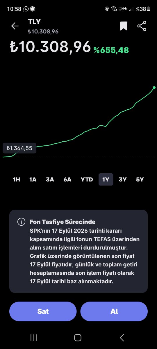 cszeri's tweet photo. @oylebibaktum 16 eylül sabah satanların TLY fiyatı işte burada, kim neyi konuşuyor? @spkgovtr bu fiyat MKK 17 eylül kayıtlarımda da mevcut. TLY fiyat yok falan laflarını herkes bıraksın, fiyat burada. https://t.co/Wr7BebhQff