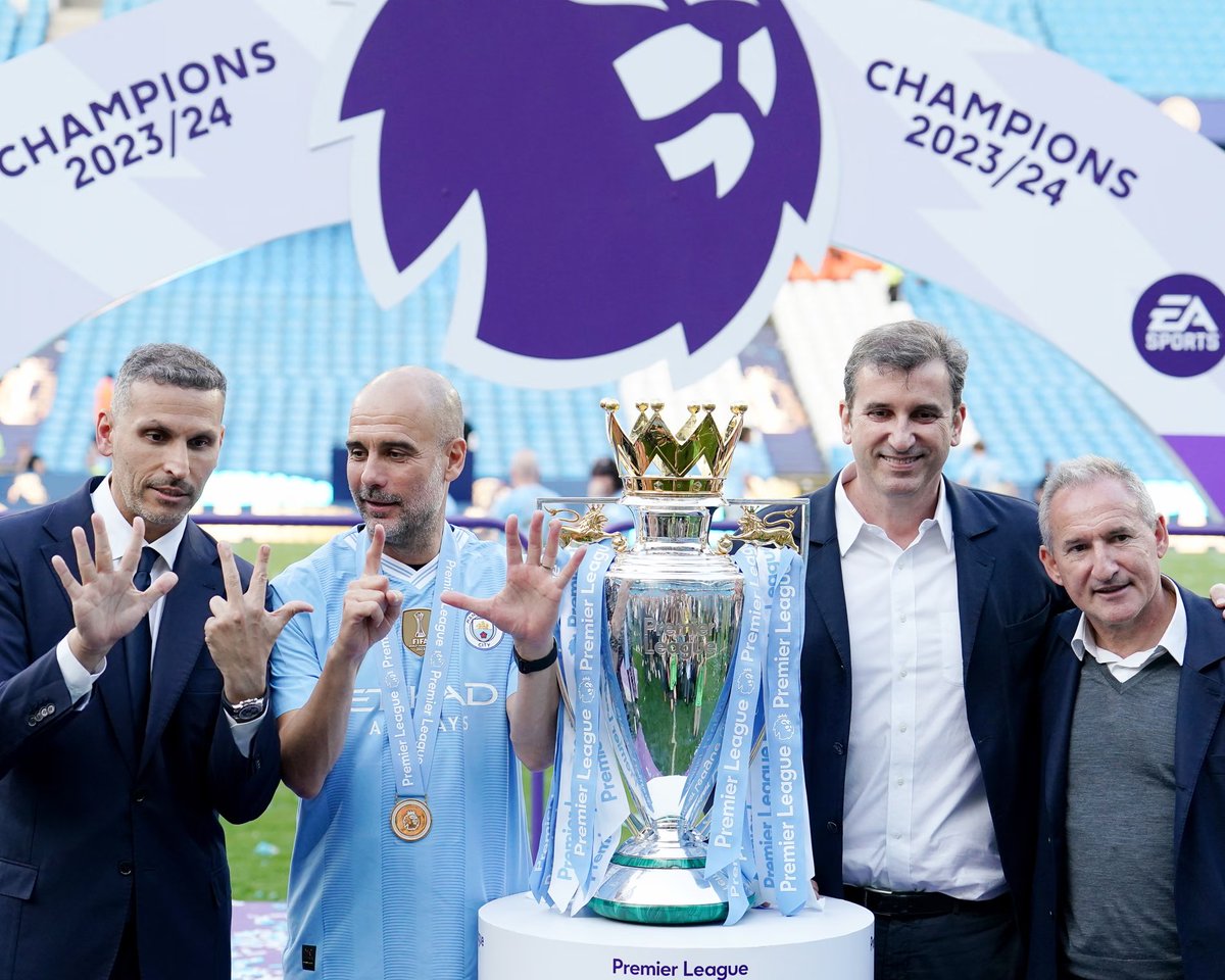 Mhxbeyond's tweet photo. BREAKING: 📰 

Manchester City found guilty all 100-plus financial charges, with independent panel ruling nine years sponsorship deals were "shams" that inflated revenue over £900m but CEO Ferran Soriano insists it's "conspiracy theory" and says City will appeal. Where does this actually end? #MHXbeyond #EPL
