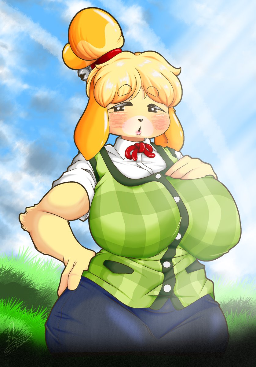 M0nell_0612's tweet photo. Isabelle :3 https://t.co/3eop1digT0