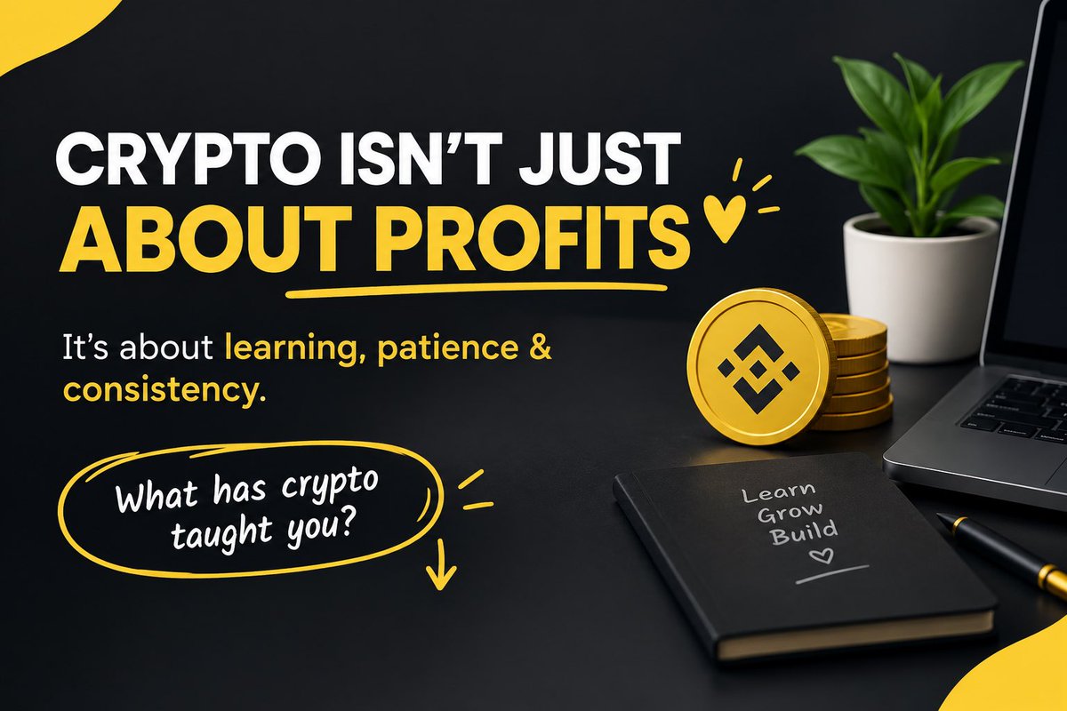 Crypt0_Birds's tweet photo. Crypto is moving fast, but one thing never changes:

You can’t stop learning. 🧠

Every market cycle teaches something new patience, risk management, research, and discipline.

Curious to know 👇

What’s the biggest lesson crypto has taught you so far? https://t.co/0O6NZWR7am