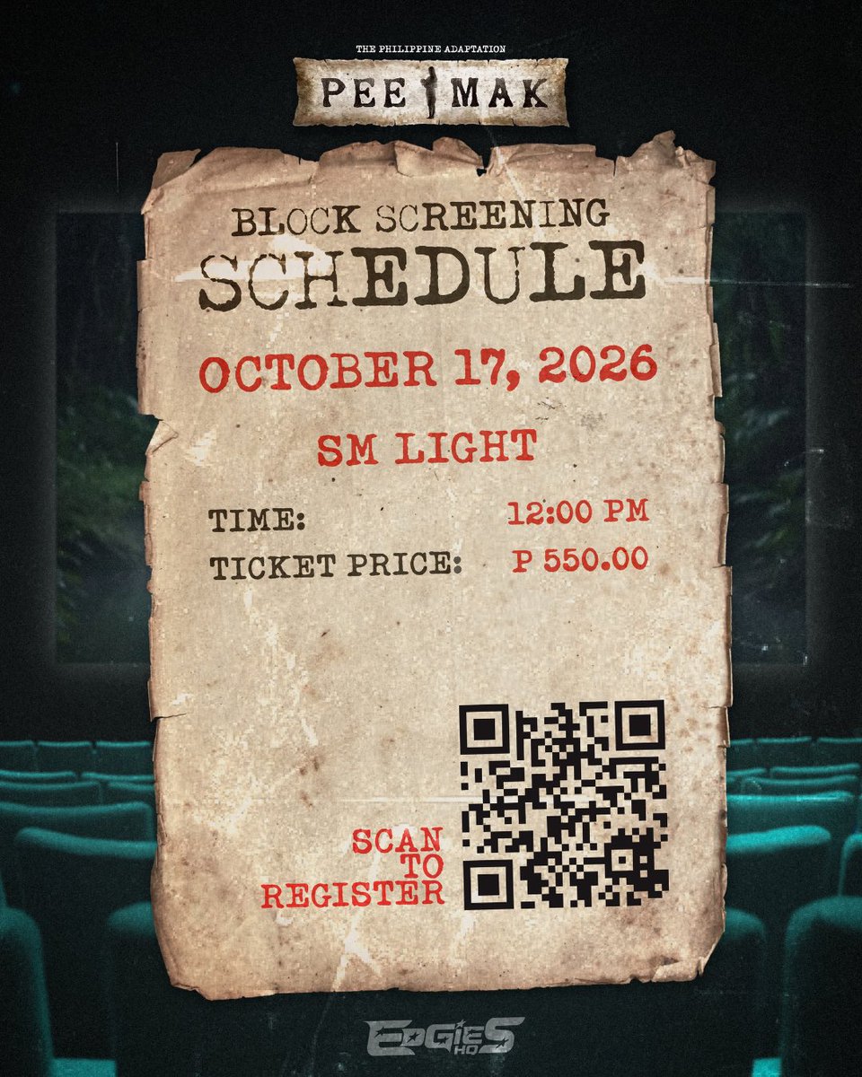 edgieshq's tweet photo. 👀 IF YOU’RE SEEING THIS, THIS IS YOUR SIGN, EDGIES!

Kung di pa rin kayo naka-register, BAKIT HINDI?! 🫣

Don’t miss your chance to watch #PEEMAKPH with us! &amp;

📲 Scan the QR codes to register!

Tara na, EdGies! See you at the cinemas! 🍿🎬❤️

#GianBernardino #EdGiesHQ https://t.co/zQZ2QMbeu0