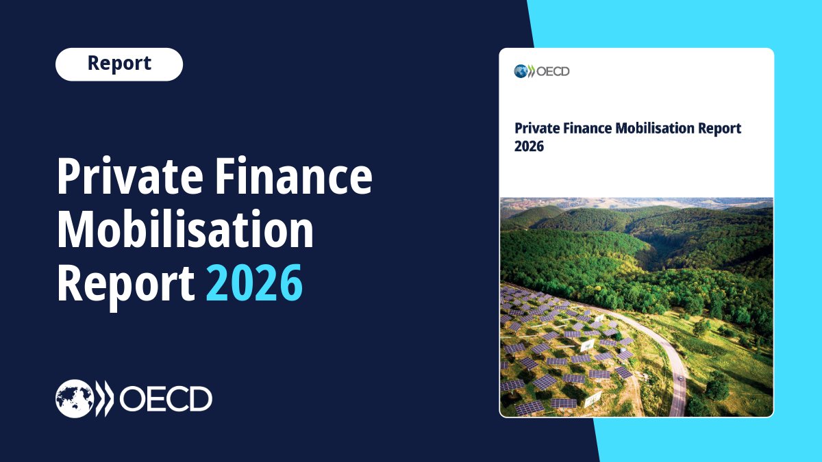 OECDdev's tweet photo. @OECD 🔗 Download the Private Mobilisation Report 2026: https://t.co/Fv76d80yIX https://t.co/iTTo4YKvgN