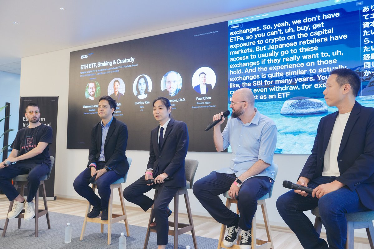 eis_eth's tweet photo. To our 39 speakers.

Stablecoins, RWA tokenization, institutional DeFi, privacy and censorship resistance. You spoke candidly on subjects that rarely reach a public stage, each from your own position. Thank you for the preparation and the judgment that took. https://t.co/RhhTROpf7n