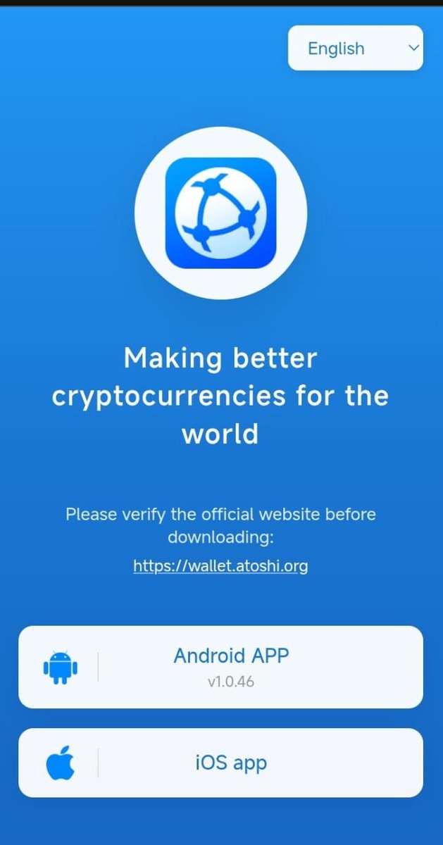 LIVINGBOYCRYPTO's tweet photo. 🚨🔥 ATOSHI WALLET IS LIVE!

Congratulations ATOSHIANS! 🎉

📱 Android &amp; iOS now available.

Download 👇
https://t.co/IPDUZ72OqK

🔐 Create a new wallet or import an existing one.

#ATOS #ATOSHI #ATOSHIWALLET  #Web3 #LivingboyCryptonite https://t.co/K3Xpnj5tGG