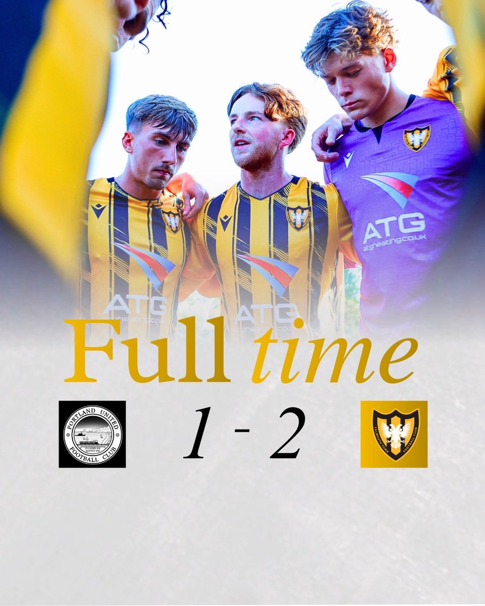 Falmouth_Town's tweet photo. Bit behind with getting home at 4am 👀 | Falmouth Town creep up the table 💛⚽️@SouthernLeague1 @swsportsnews @Cornishfootball @KJMsport57 @CornwallSport https://t.co/ufYna4NddR