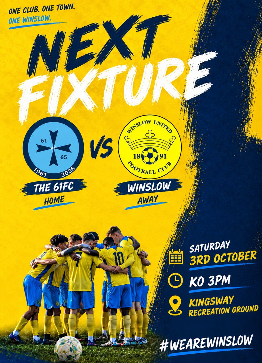 WinUtdDev's tweet photo. Next up we are back on the road, as we face  @61FC this Saturday 3rd. https://t.co/V1BFzCgz5D