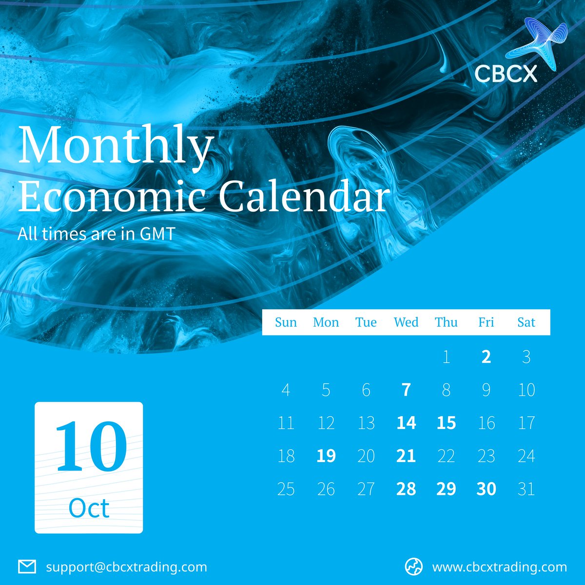 CBCXMarkets's tweet photo. 📊 𝐂𝐁𝐂𝐗 𝐊𝐞𝐲 𝐎𝐜𝐭𝐨𝐛𝐞𝐫 𝟮𝟬𝟮𝟲 𝐄𝐜𝐨𝐧𝐨𝐦𝐢𝐜 𝐃𝐚𝐭𝐚 𝐑𝐞𝐥𝐞𝐚𝐬𝐞𝐬 (All times are in BST)

#CBCXMarkets #CBCX #ForexTrading #EconomicCalendar #MonthlyTradingAlert #CBCXLiquidity https://t.co/lynFho4VWd