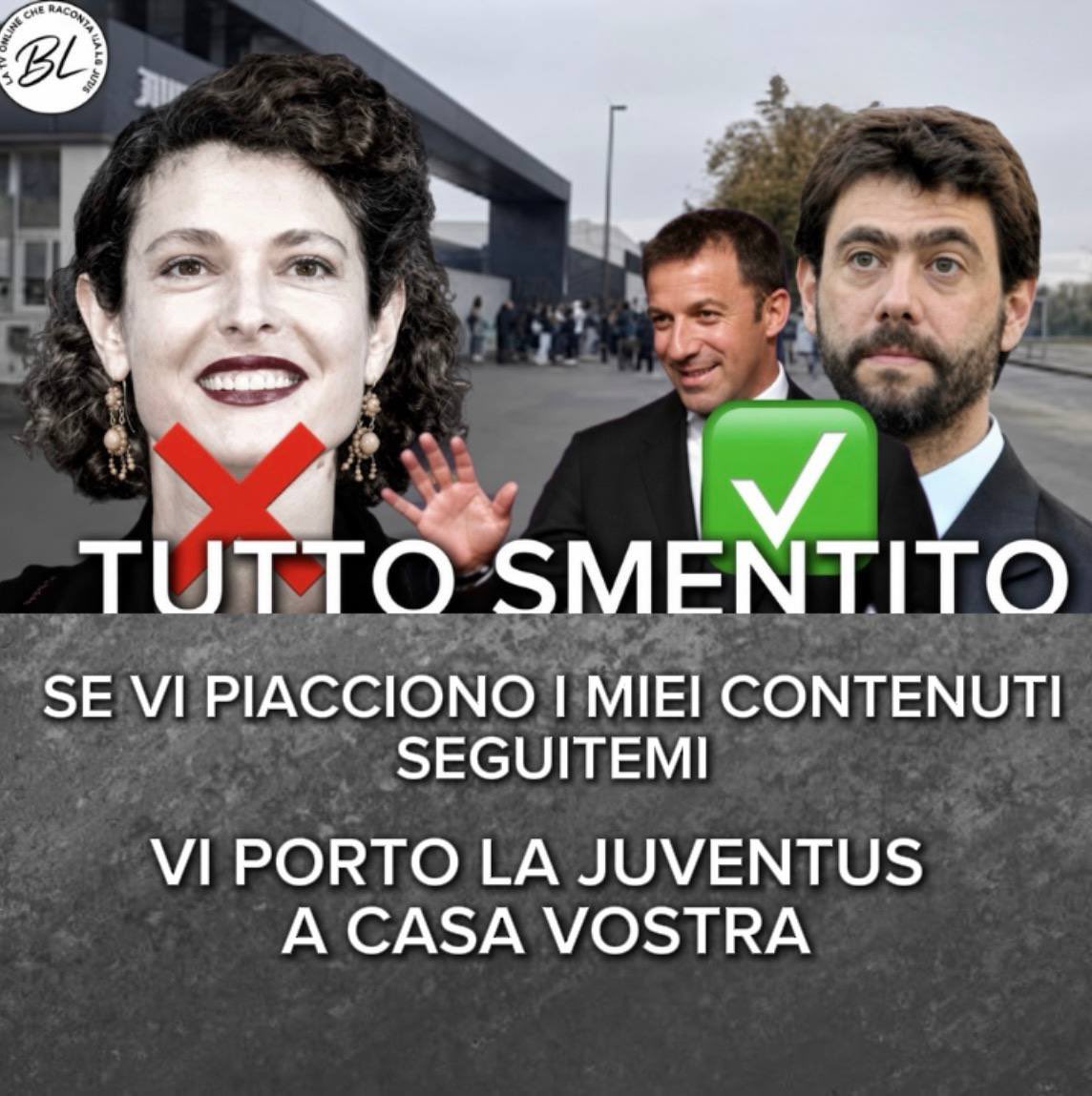Bianconerolab's tweet photo. 🚨 Tutto smentito Ginevra Elkhann non sarà la presidentessa della Juventus 

John Elkann pensa alla rivoluzione un ritorno di Andrea Agnelli e come vicepresidente Del Piero 

Siete d’accordo? Chi preferite voi? Scrivetemi nei commenti ⤵️ https://t.co/QQWacEOFje