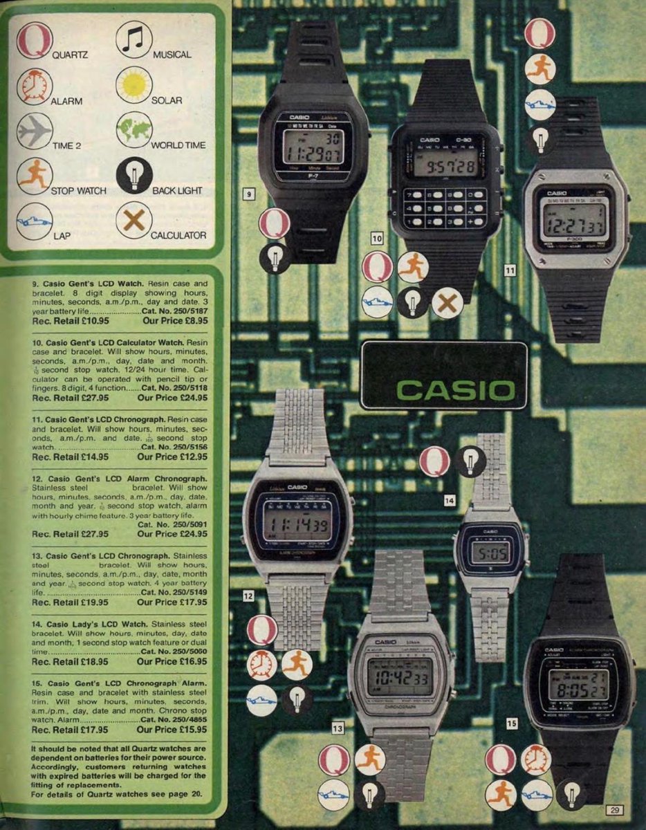corememunlocked's tweet photo. Casio Digital Watches — When This Was Cutting-Edge Tech! ⌚🧮
#Casio #DigitalWatch #CalculatorWatch #RetroTech #80sNostalgia #VintageCasio https://t.co/eoUHcNbc4v