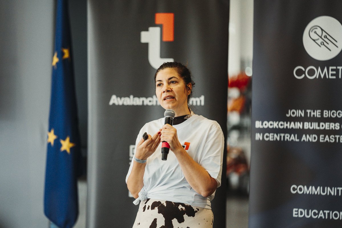 cometsweb3's tweet photo. Happy to have organised the closing event of @BWBulgaria and the Future Finance Forum in Sofia 🇧🇬 last week, together with @AvaxTeam1 and @build_rooms!

Thank you so much Sofia! We’ll come back! https://t.co/PnDs3EHI0D