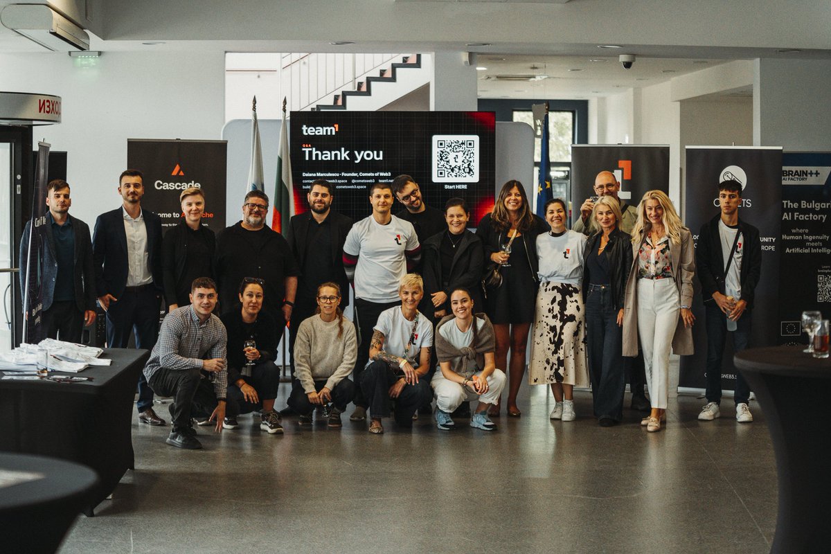 cometsweb3's tweet photo. Happy to have organised the closing event of @BWBulgaria and the Future Finance Forum in Sofia 🇧🇬 last week, together with @AvaxTeam1 and @build_rooms!

Thank you so much Sofia! We’ll come back! https://t.co/PnDs3EHI0D