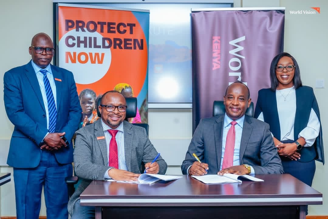 WorldVisionKE's tweet photo. @WorldVisionKE has signed a three-year strategic media partnership with Royal Media Services (RMS) to expand the reach of stories, advocacy and public information on issues affecting children and communities across Kenya. 

The partnership will bring children’s and young people’s voices into public conversations through RMS’s national and vernacular platforms, with a focus on child protection, climate resilience, peacebuilding and peaceful elections ahead of 2027.
