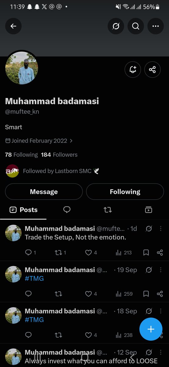 Hananjml's tweet photo. @lastborn_smc @muftee_kn Always define your stop-loss before entering  decide where you're wrong before  you place the trade, not after. A stop-loss is a plan, not an admission of failure.

@Salahjn_ 
@Jnasritrades https://t.co/R4ND75GQiN