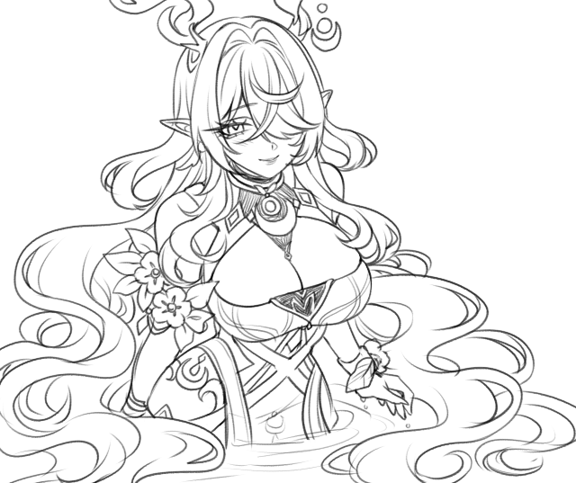 sasuchi95's tweet photo. some genshin sketches! https://t.co/74RLV3YhBH