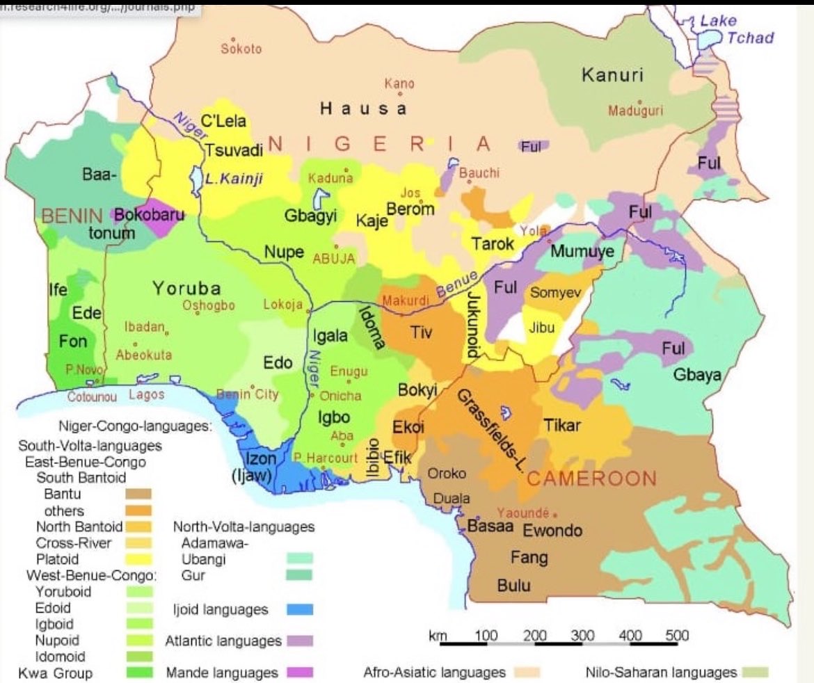 patrickanum's tweet photo. “Prior to the British coming, there was Nothing like “North”

North is a British creation. A colonial project.

It stemmed from the Northern protectorate creation of 1914. 

Ahmadu Bello merely tried to change it into a political party in 1948. It is not an identity 

What similarity do we share with you?Nothing

We were literally fighting you in a jihad before the British came as separate kingdoms!

There were different empires and kingdoms separate from you with cultures and practices separate from you prior to British colonialism.

Even till date, your people are still attacking our people, going into villages, unaliving women and children like the jihad of old.

We have been unable to coexist with you for more than 400 years. 
It isn’t rocket science! It shows that we are simply different people. Only some of you keep trying to force this 

Even when it comes to leadership many of you may shout “we are all Arewa” or “North”- until it is time for leadership positions and appointments, then your leaders remember how separate we are. 

We know we are different so there is no need promoting fake solidarity

Even the killings by the Arewa on the Middle Belt groups show that, Arewa do not see enough commonality enough not to execute such criminality and barbarism against the Middle Belt groups. 

And many of you do not protest about it. Most of your people support it and give excuses about most of the killings happening in our region

We seek decolonization from the British and to remove the forced assimilationist policies of Arewa.

I thought you guys were against western imperialism? Why are you holding into a British creation? What do you have in common with Yoruba in Kogi and Kwara?

Lastly, if we were the same with you, you would not be trying to assimilate us at every turn, 
trying to erase our traditional stools and eliminate our cultures 

Nasir Elrufai would not change names of traditional stools, balkanize chiefdoms and place Fulani as district heads of people from other groups 

The concept of trying to assimilate shows that we aren’t the same with you

If we are one, forced assimilation would not be happening 

So this funny imitation of Godfrey over the black identity does not apply here