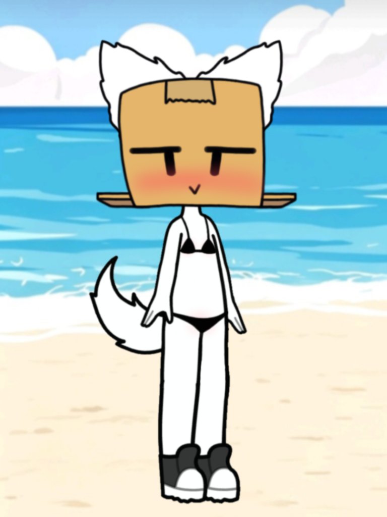 Piyamaru64's tweet photo. Hehe first time I went to the beach https://t.co/tj7n31MqRU