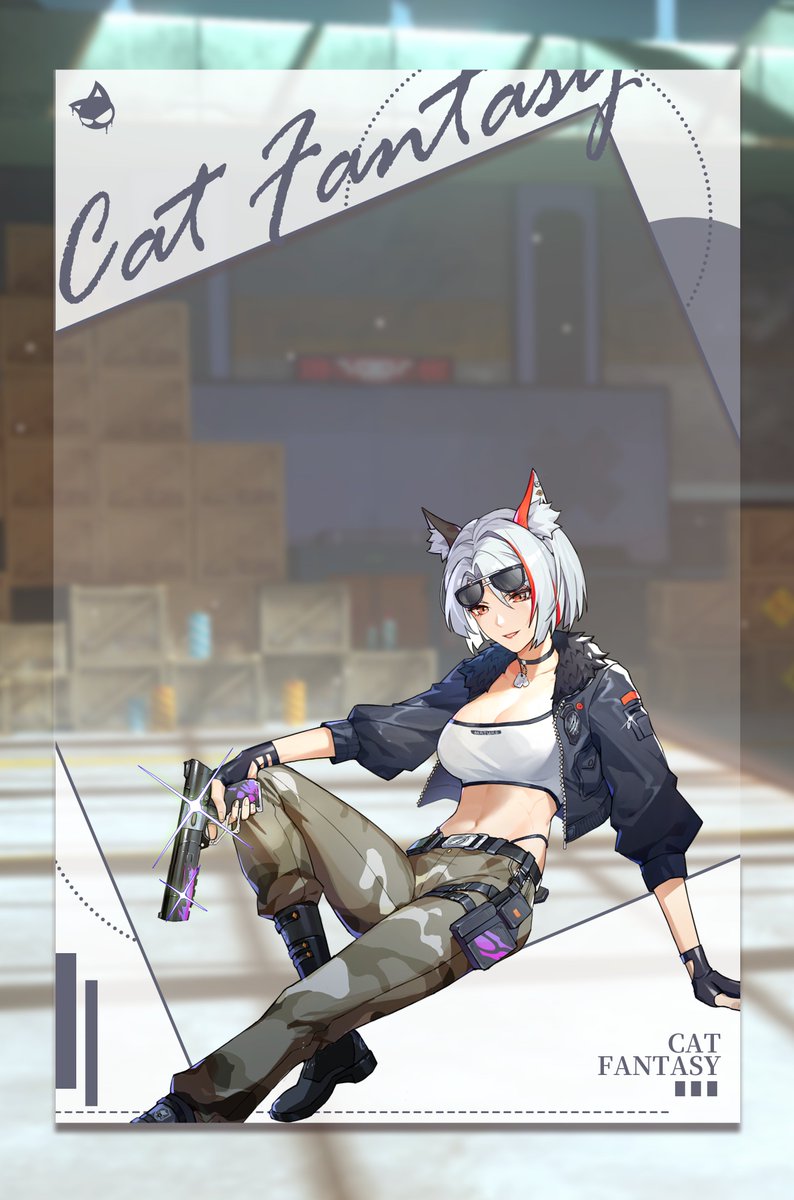 CatFantasyJP's tweet photo. 💜南弥生からのお誘い💜

またトレーニングの時間か、一人でやるのは退屈だわ.......
調査官？ちょうどいいわ、一緒にトレーニングに行こう~

調査官の皆さん、南弥生と一緒にどこへ行きますか？ 素敵な景色の写真を、コメント欄でシェアしてくださいね〜

▼使用方法フレーム素材を保存してお気に入りの画像と合成！
https://t.co/MBPwEVlJgo

#キャトファン #好評配信中 #潮汐の狭間を歩みて