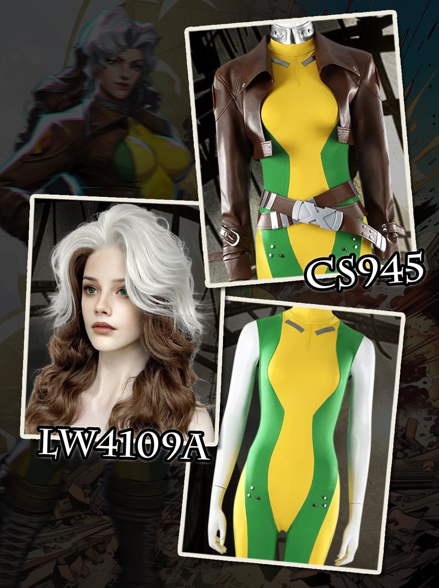 CosplayBuzz's tweet photo. X-Men Marvel Rivals Rogue Silver💚
👉https://t.co/2Qw6PLDciX
👉https://t.co/IS6ktVvJE9

#cosplaybuzz #wigs #cosplaywig #syntheticwig #lacefrontwig #costume #cosplay #cosplaycostume #xmencosplay #roguecosplay https://t.co/vZf6wk51bN