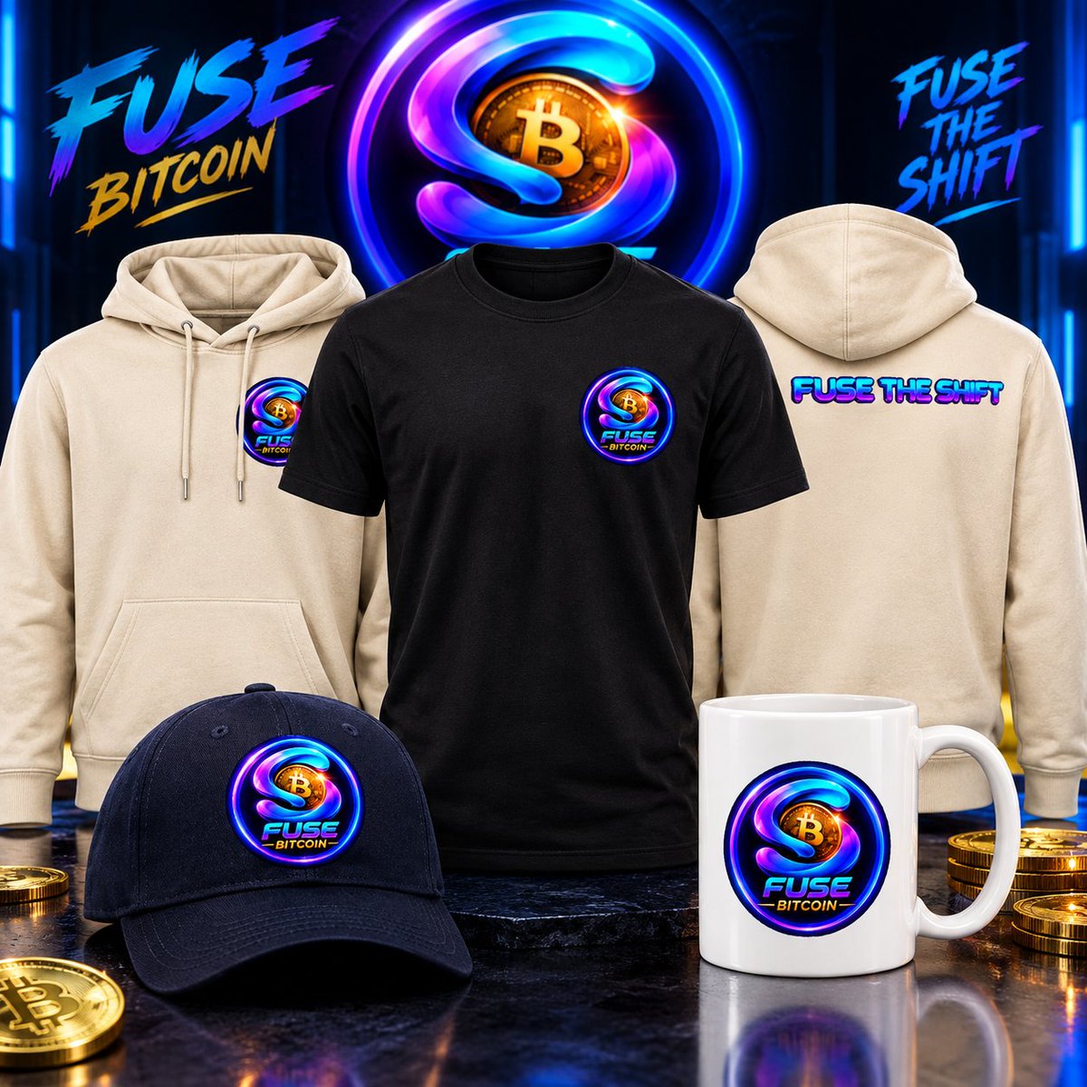 FUSEBTC's tweet photo. π¨ THE COLLECTION IS LIVE! π¨
π₯ FUSE BITCOIN β FUSE THE SHIFT π₯
The official collection is now AVAILABLE TO PURCHASE! π βΏ
Discover the collection and join the FUSE BITCOIN movement. π
π https://t.co/GTGlBdgctR
#FUSEBTC #FUSE #BITCOIN #Crypto #FuseTheShift #UnchainedLab #Web3 #CryptoCommunity