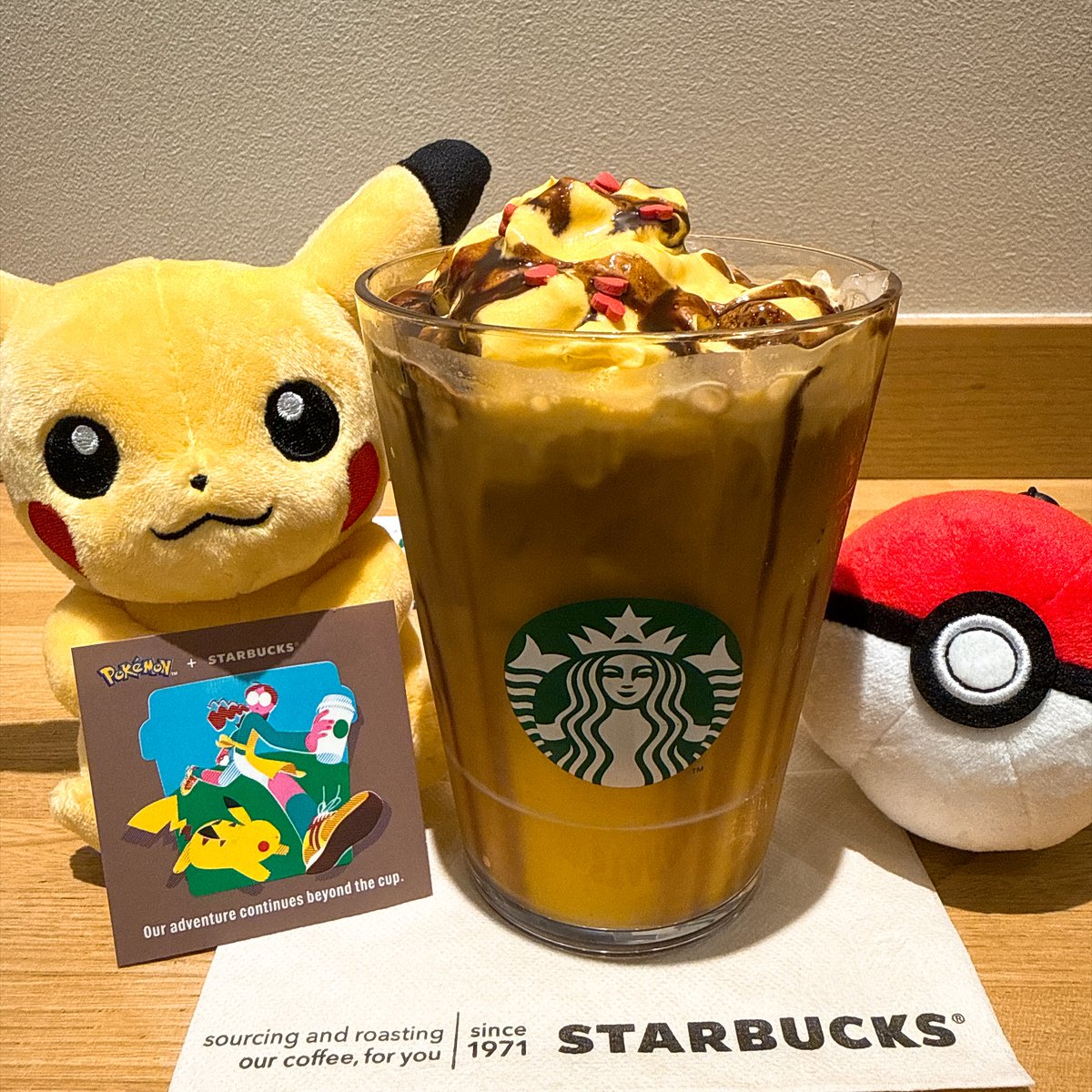 game_yuyunga's tweet photo. スタバとポケモンコラボのラテ飲んできた☕️
ピカチュウ好きにはたまらん💛 https://t.co/W66lYPNHM1