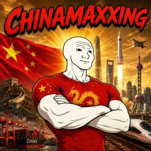 0xLTGaba's tweet photo. Chinamaxxing https://t.co/ZRSFMMbqk4