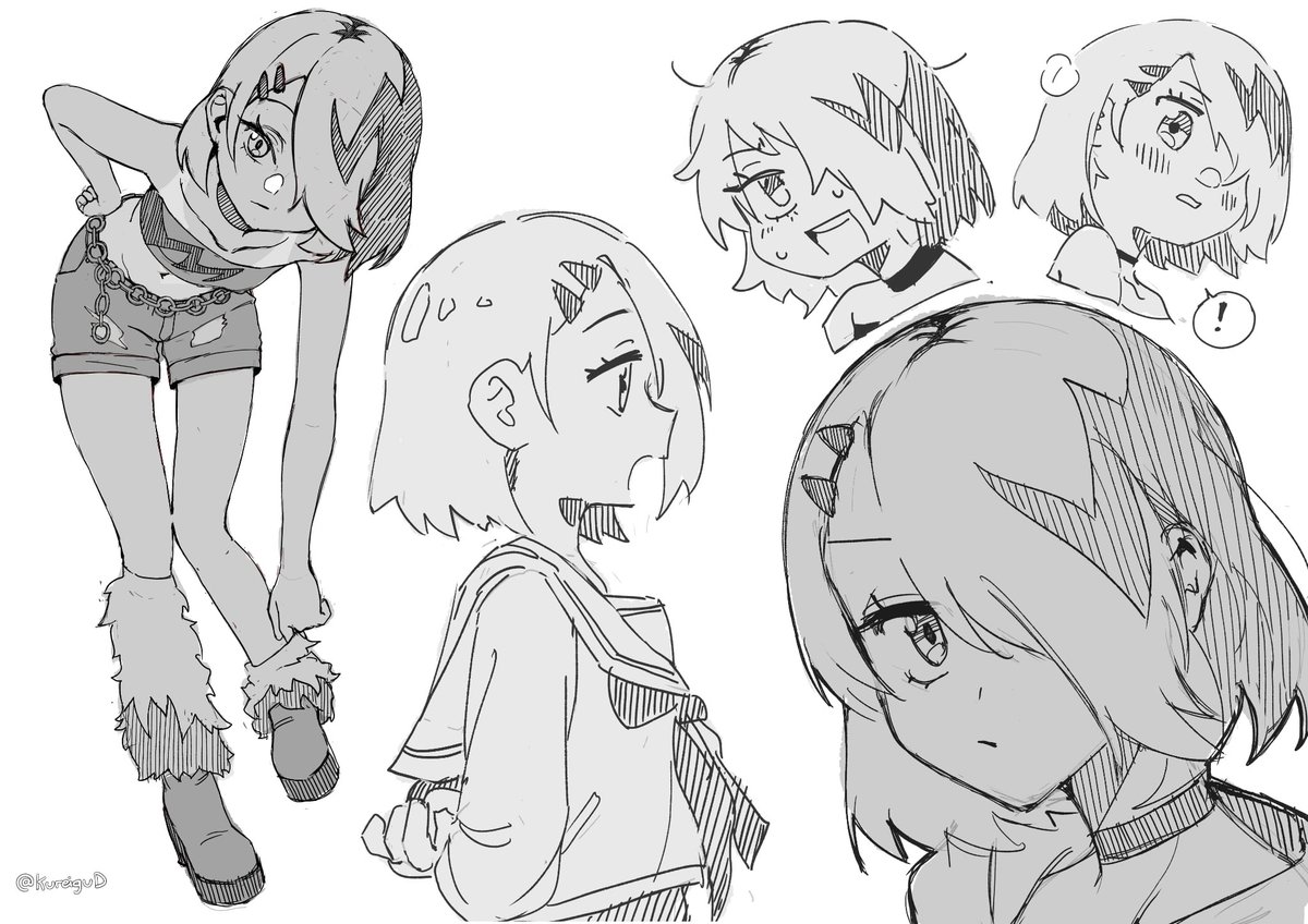 KureiguD's tweet photo. Sketch Commission done! (⁠*⁠´⁠ω⁠｀⁠*⁠)

I really like her design<3 https://t.co/UETb7OVqLJ