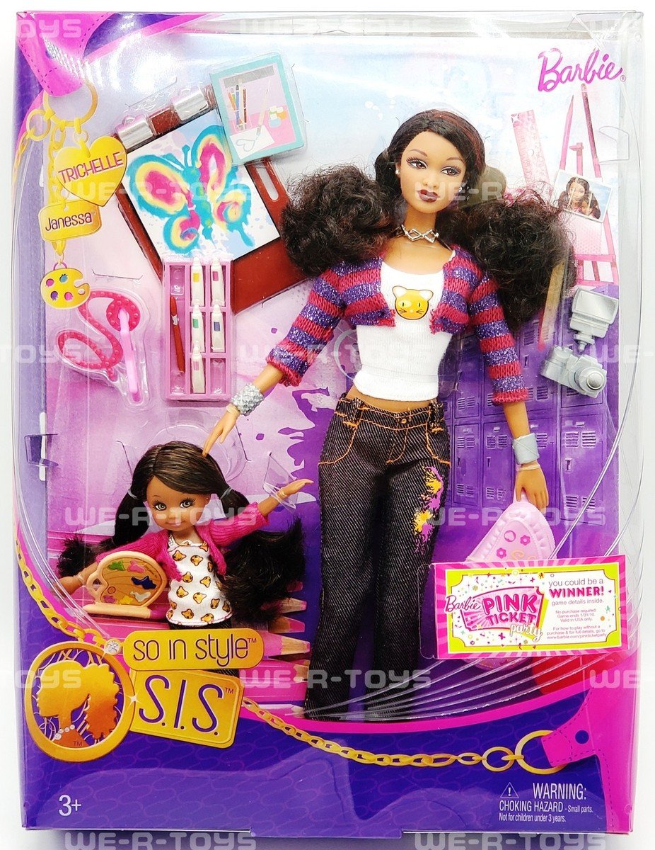 uncuntfortablee's tweet photo. @negronails Is the doll not a rip off of the So In Style barbies https://t.co/bRz0QKXf7m