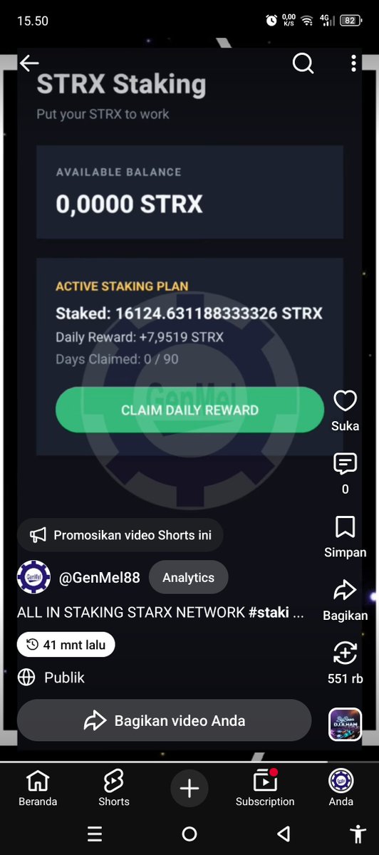AprilB36295's tweet photo. @StarXCoreTeam All in Staking 🚀🚀🚀 https://t.co/iyBUNusX5Z