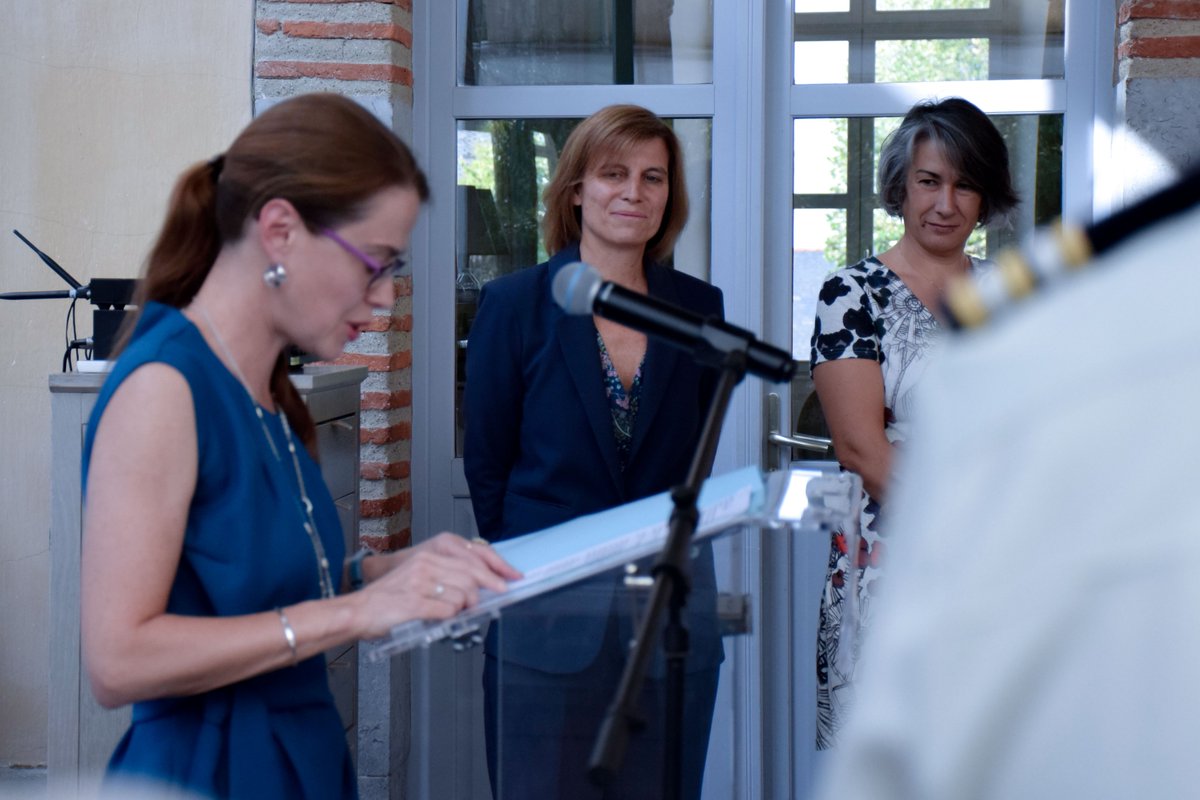 Prefet65's tweet photo. #NotrePréfecture🙏  | Départ de Sophie Miegeville, directrice de cabinet de la préfète des Hautes-Pyrénées, nommée sous-préfète de Prades. Merci pour ces années d’ #engagement, de rigueur, de disponibilité et de #servicepublic au service de l’État et des Hautes-Pyrénées. https://t.co/TVp15e9z4S