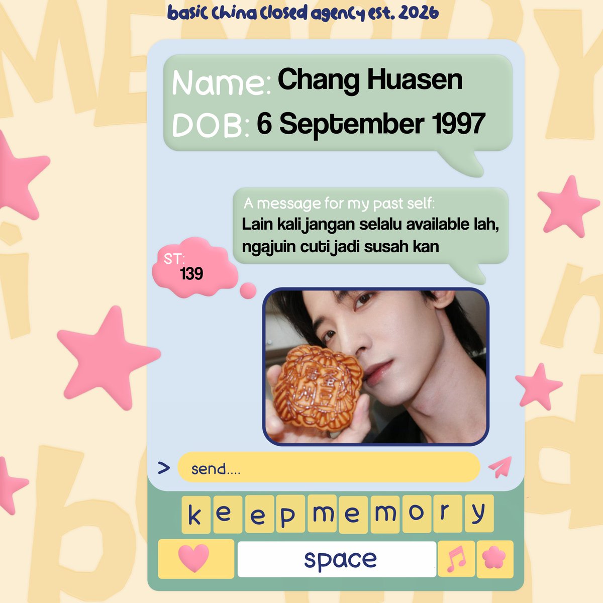 UnseenHuasen's tweet photo. Keverif kan... Haha.. Iya keverif... Hai... Hallo.. Annyeong... Nihao... Buhao... Kamu apakabarnya... Udah di acc belum cutinya...? Udah ada planning cuti bareng yang baru ya... https://t.co/YHzz0V7saN