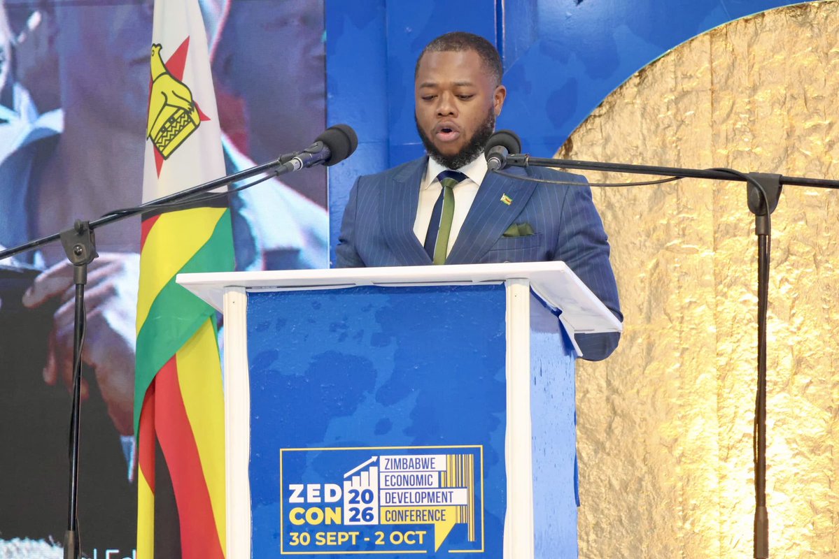 TreasuryZW's tweet photo. ZEDCON 2026

Deputy Minister of Finance, Economic Development and Investment Promotion, Hon. K.D.Mnangagwa, has welcomed delegates to the 5th Zimbabwe Economic Development Conference (ZEDCON 2026) in Bulawayo, emphasising the conference’s role in translating empirical research and stakeholder input into actionable policy.

Under the theme “Smart Infrastructure for an Upper Middle-Income Society,” ZEDCON 2026 will interrogate evidence-based approaches to infrastructure development, inform the 2027 National Budget, support the implementation of NDS2 and advance Zimbabwe’s Vision 2030 aspirations.

The Deputy Minister called for practical, evidence-based policy recommendations capable of accelerating economic growth and strengthening national development. 

Discussions will center around 5 pillars namely:
1. Homegrown Fintech and Financial Inclusion 
2. ⁠Rail Infrastructure as an engine for Upper Middle-Income Economy 
3. ⁠Sustainable Energy and Power Generation 
4. ⁠Urban Infrastructure and Smart Cities for an Enabling Business Environment 
5. ⁠Internet Infrastructure and Connectivity for Inclusive Economic Growth