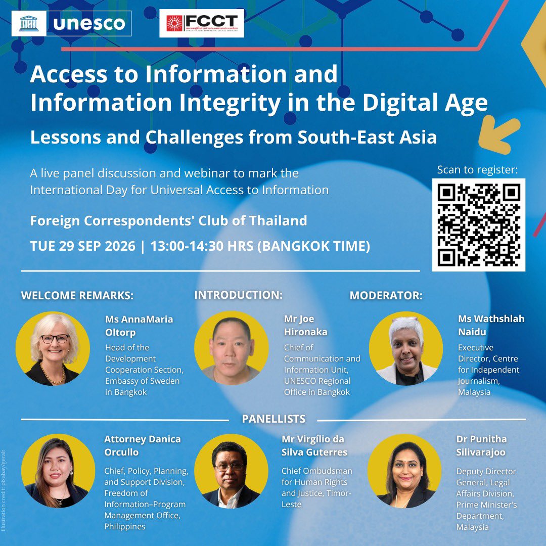 bheuu_jpm's tweet photo. ACCESS TO INFORMATION AND INFORMATION INTEGRITY IN THE DIGITAL AGE: LESSONS AND CHALLENGES FROM SOUTH-EAST ASIA

Pautan facebook: https://t.co/nHJU9KrfWw

#BHEUU
#JabatanPerdanaMenteri
#AccessToInformation
#InformationIntegrity
#DigitalAge https://t.co/9aqGKSP997