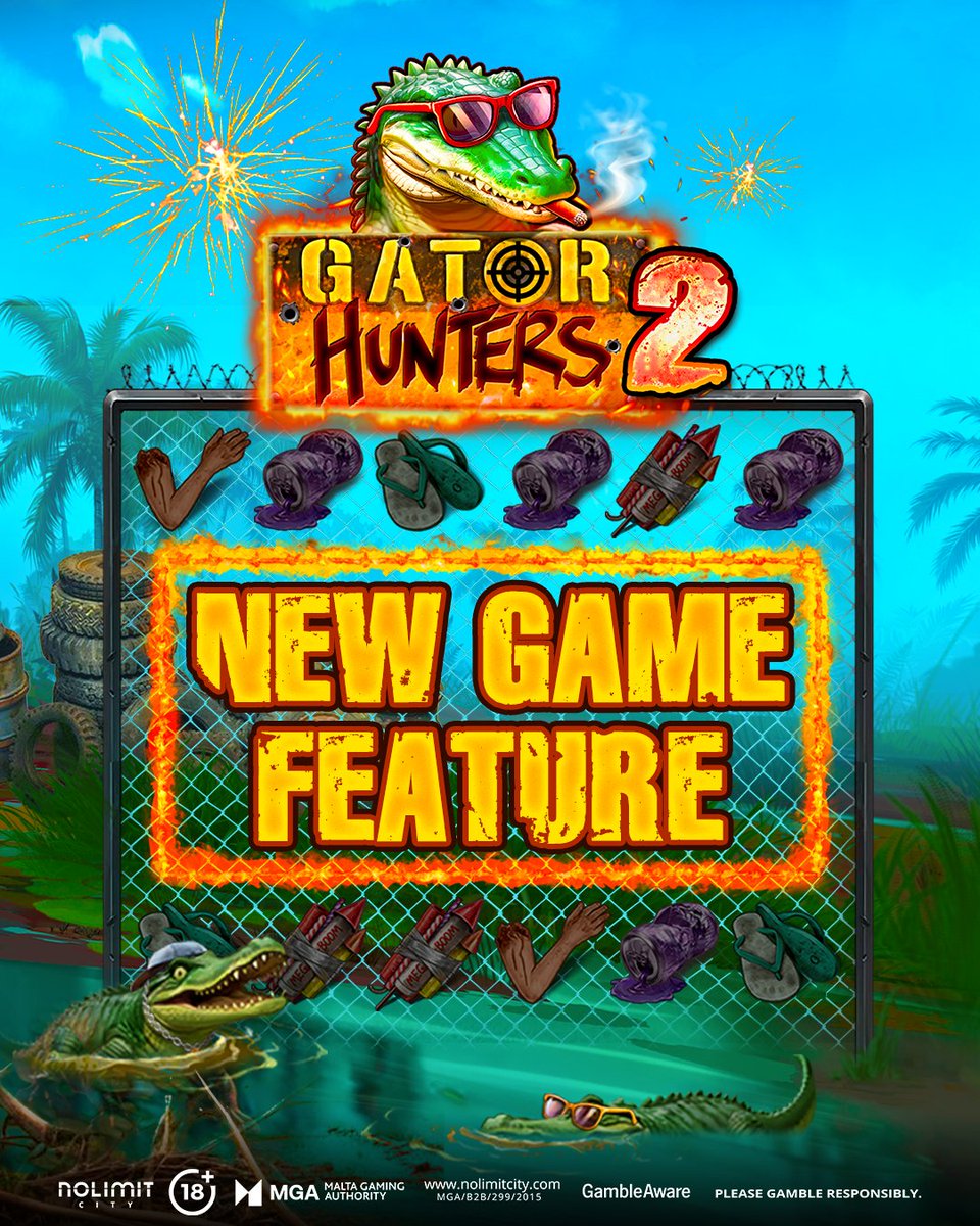 CityNolimit's tweet photo. Well, butter my butt and call me a biscuit π―
Reckon we oughta keep burninβ stuff more often π₯π
#NolimitCity #GatorHunters2 #FireZone #BuryTheLimit
18+ | Please Gamble Responsibly | https://t.co/fhMsDoY8Sp https://t.co/jo58NBjTo7