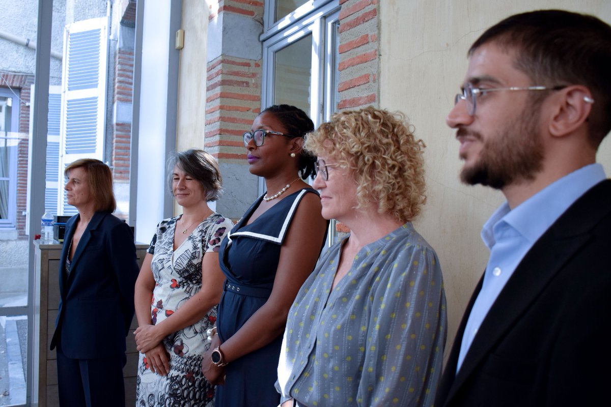 Prefet65's tweet photo. #NotrePréfecture🙏  | Départ de Sophie Miegeville, directrice de cabinet de la préfète des Hautes-Pyrénées, nommée sous-préfète de Prades. Merci pour ces années d’ #engagement, de rigueur, de disponibilité et de #servicepublic au service de l’État et des Hautes-Pyrénées. https://t.co/TVp15e9z4S
